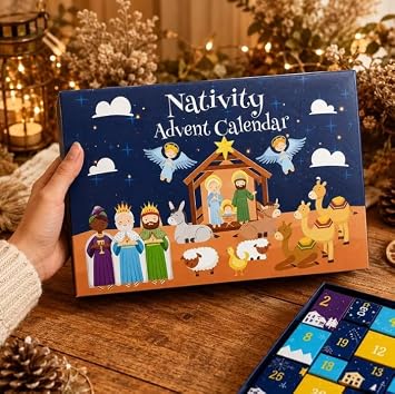 3D Nativity Advent Calendar 2026, 24 Days Christmas Countdown (A)