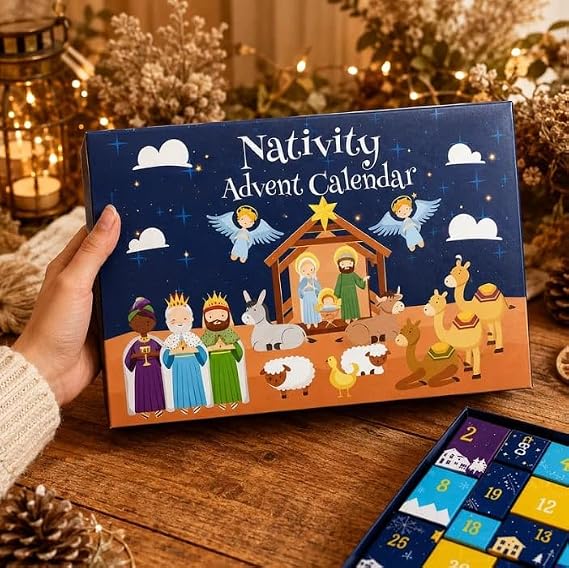 3D Nativity Advent Calendar 2026, 24 Days Christmas Countdown (A)