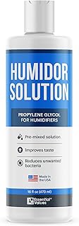 Humidor Solution 16oz Propylene Glycol Solution (PG Solution) For Humidifiers By Essential Values. Humidor Accessories and Supplies