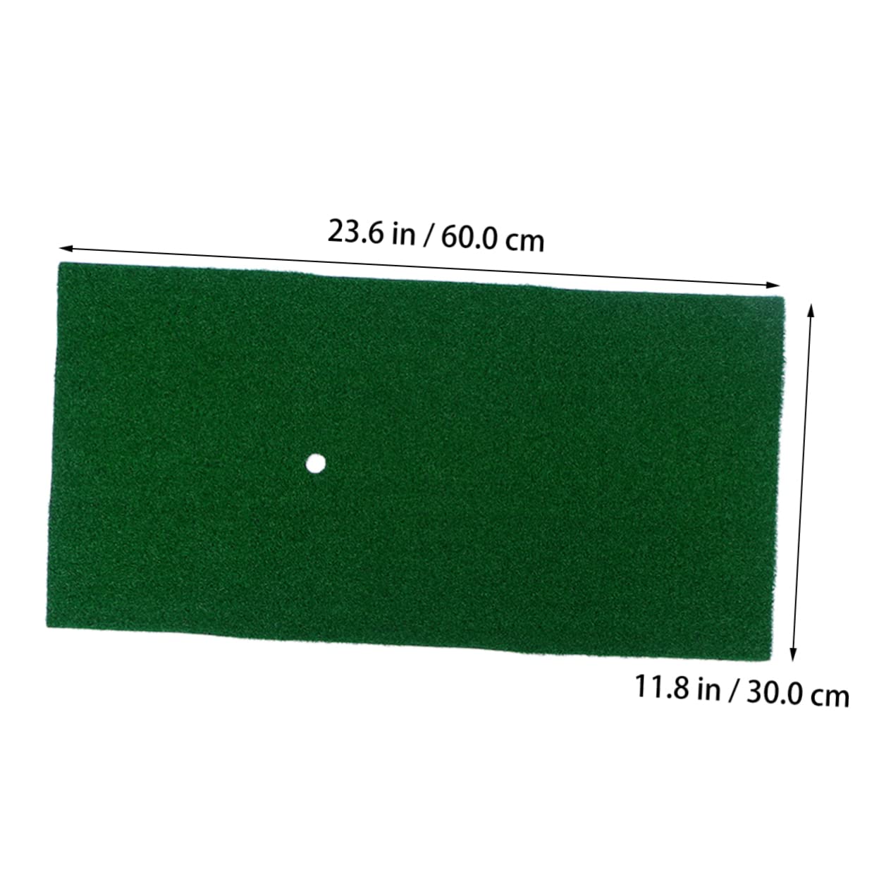YARNOW Practice Hitting Mat for Golf Turf Mat with Backing Portable Training Surface for Backyard Office Use for Putting Practice Golf Skills
