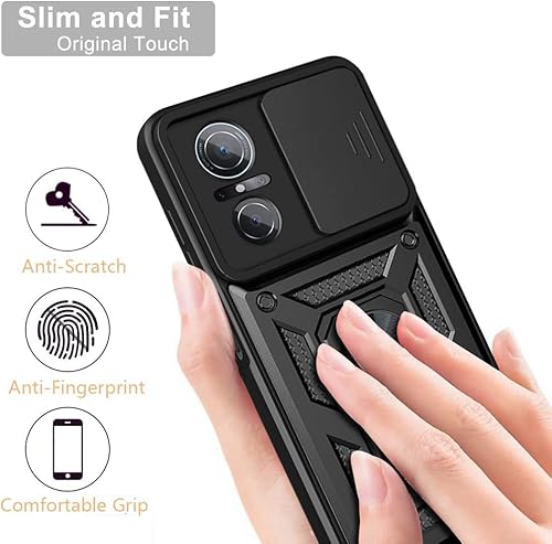 Miniatura 4 de CCSmall Funda resistente para Huawei Nova 9 SEHonor 50 SE con ventana deslizante para cámara, cubierta de protección de grado militar resistente