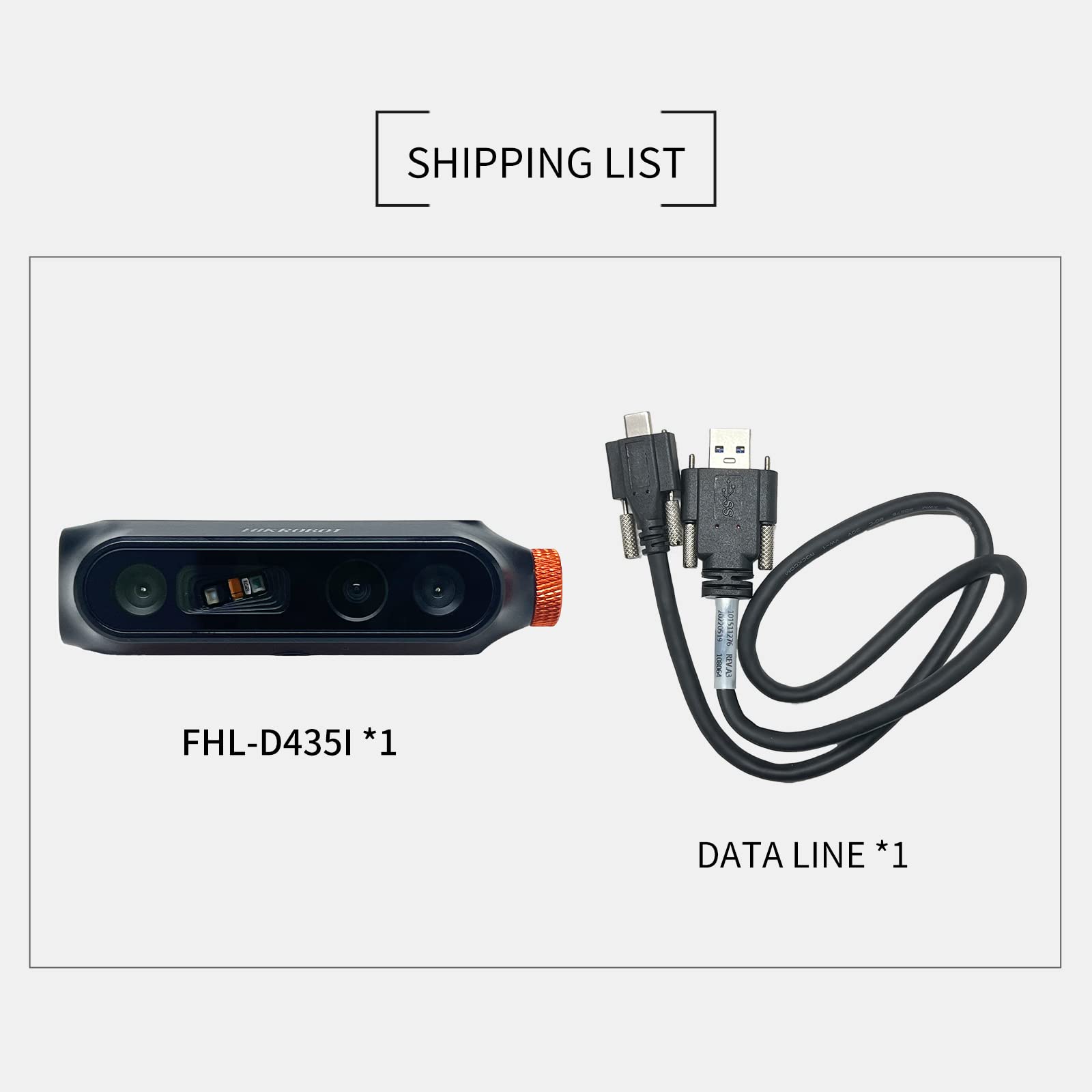 Amazon.com : WayPonDEV FHL-D435i Depth Cameras with 6DOF IMU, 360