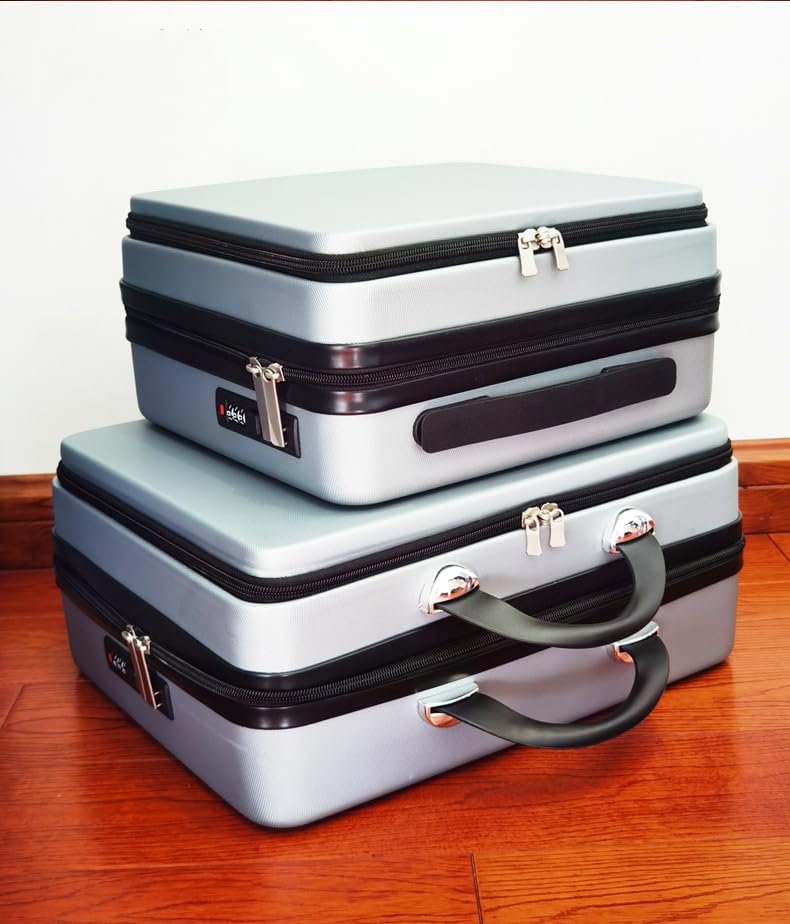 Lawaia Carrry On Travel Bags Garment Bag Foldable Hard Suit Bag For Travel (black, 16in)4