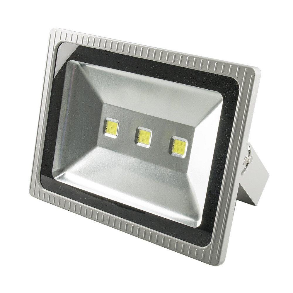Led-schijnwerper, 300 W, voor buiten, zeer helder, warm wit, 27.000 lm, IP65, waterdicht, 180 graden draaibaar, voor tuin of sportveld