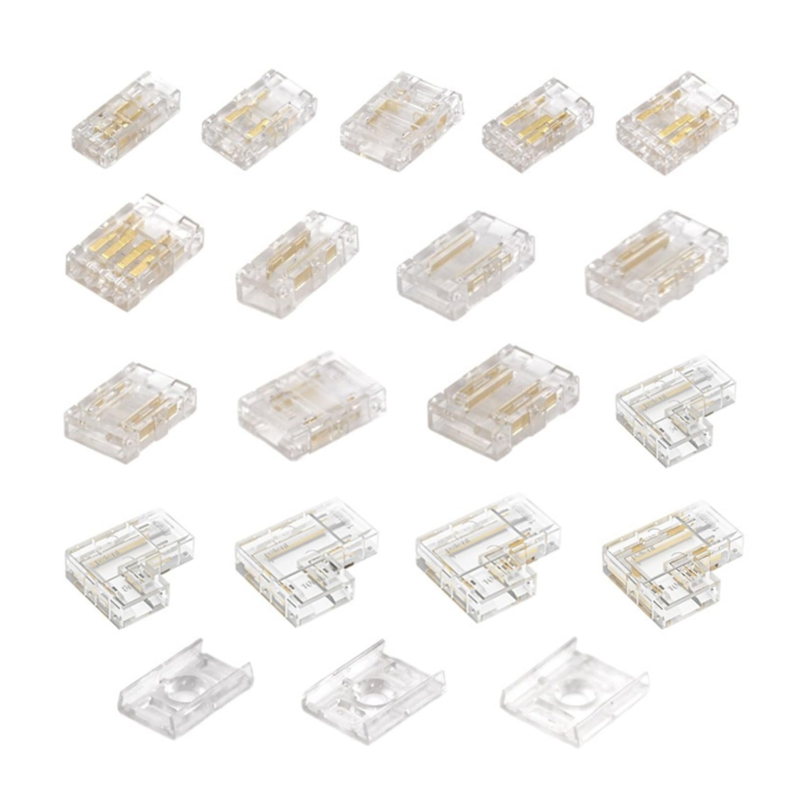 Connecteur de fil LED COB 5 8 10 mm Connexion sans soudure Boucle
