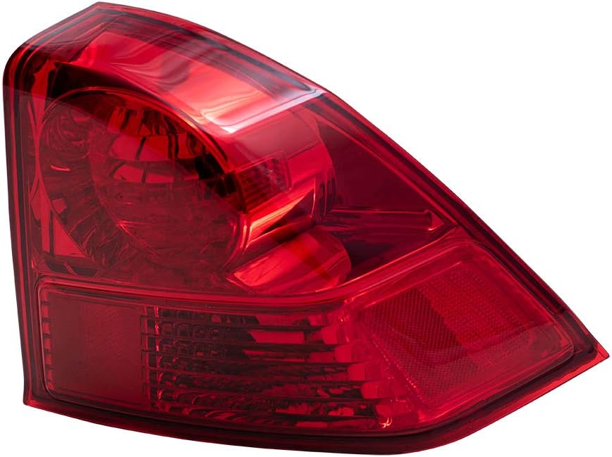 Passengers Taillight Quarter Panel Mounted Tail Lamp Replacement for Honda 33501S5DA51