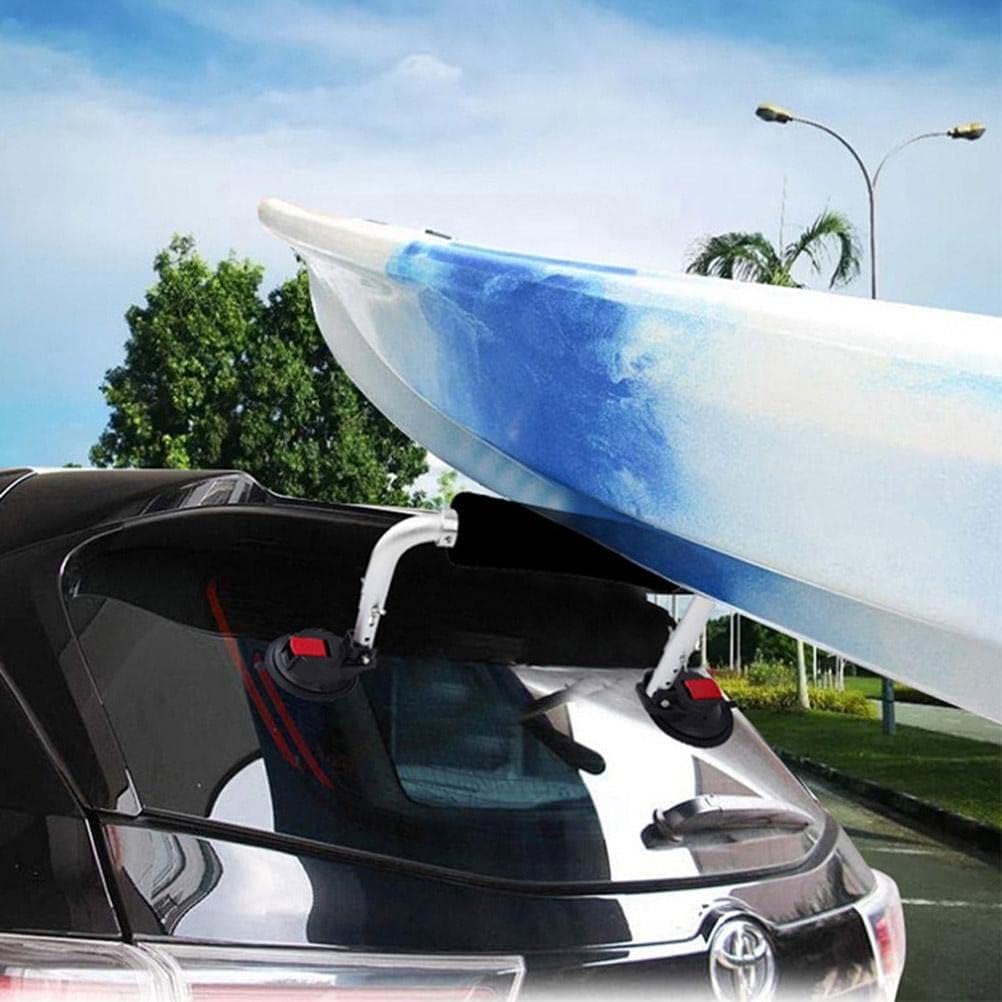 Kayak Heavy Duty 43 * 18 * 8 Kayak Roller Kayak Load Assist with Heavy Duty Suction Cups Mount for Car Roof Kayak Canoe