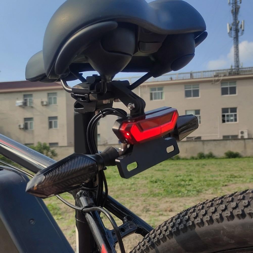 Zestaw Świateł do E-Bike 36V 48V Kierunkowskazy Hamulcowe