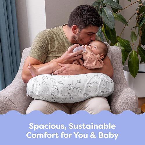 Miniatura 6 de Boppy Almohada de lactancia – Biberón firme y ergonómico en forma de U y almohada de lactancia materna con alto levantamiento para mayor comodidad