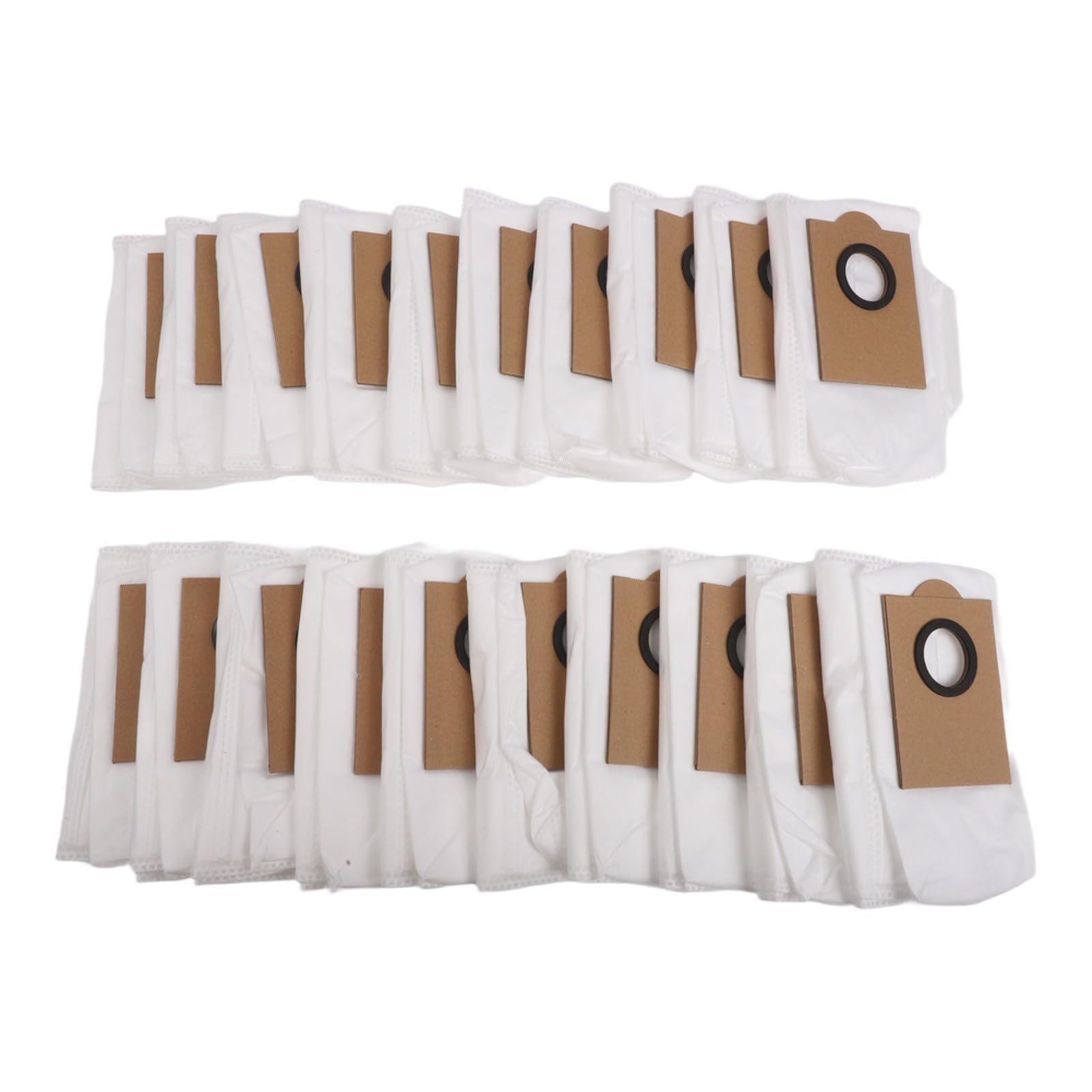 FABULETTA Lot de 4/10/20 sacs de rechange jetables de grande capacité pour robot aspirateur Lefant M3 Max - Accessoires de nettoyage