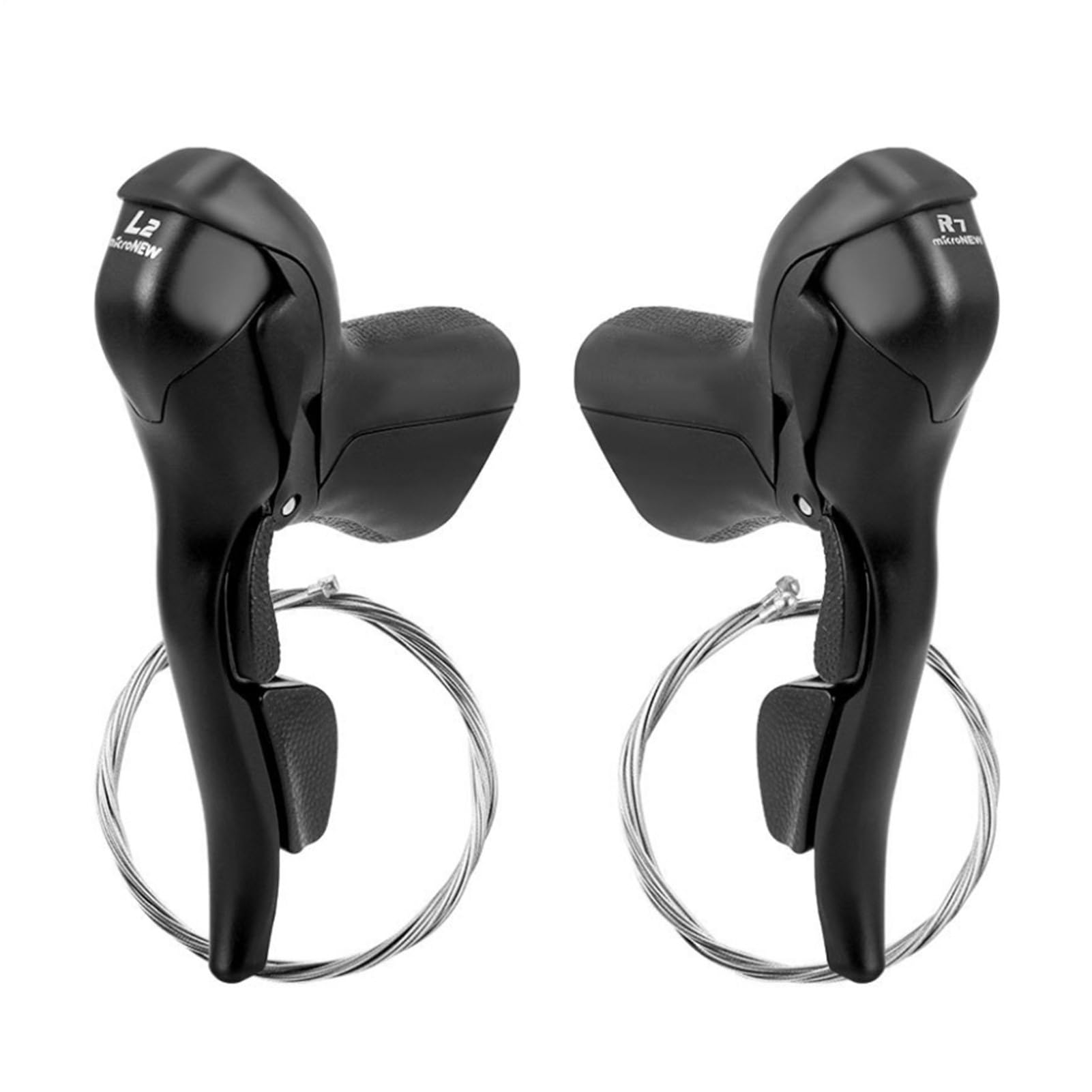 Manette de vitesse vélo, Levier frein pour 2 7 8 9 10 11 vitesses, Manettes route diamètre 0,93-0,95 pouces, noyaux variable frei