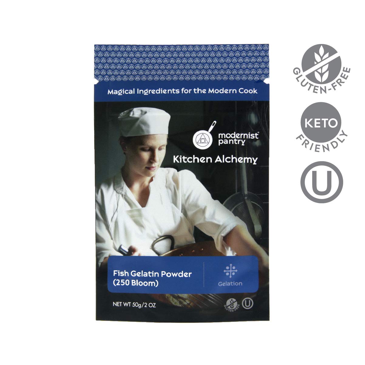 Pure Fish Gelatin Powder