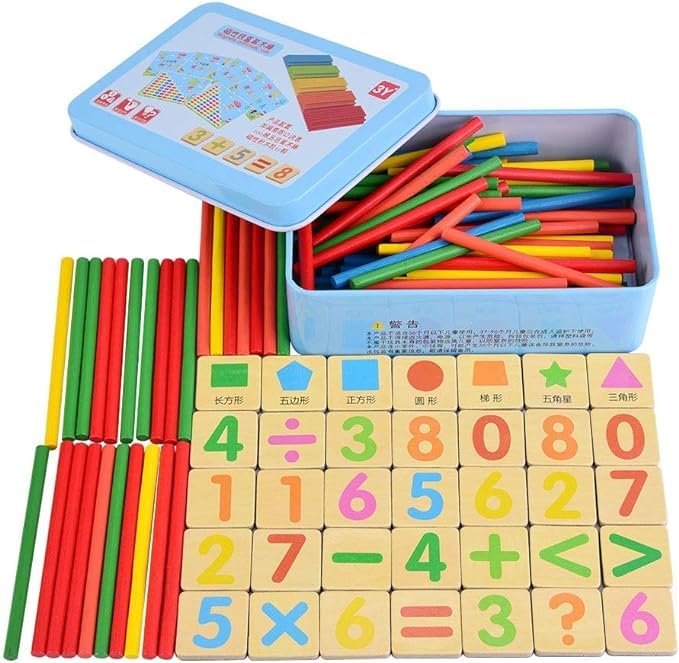 Buy MontyMaestro Arithmetic Rods Activity Toy Montessori