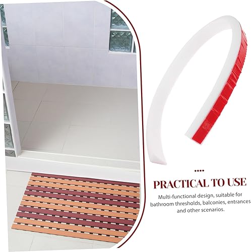 Miniatura 7 de DOITOOL Protector contra salpicaduras de bañera para mantener el agua en la ducha, umbral de agua para baño, puerta de piso, barrera de agua,