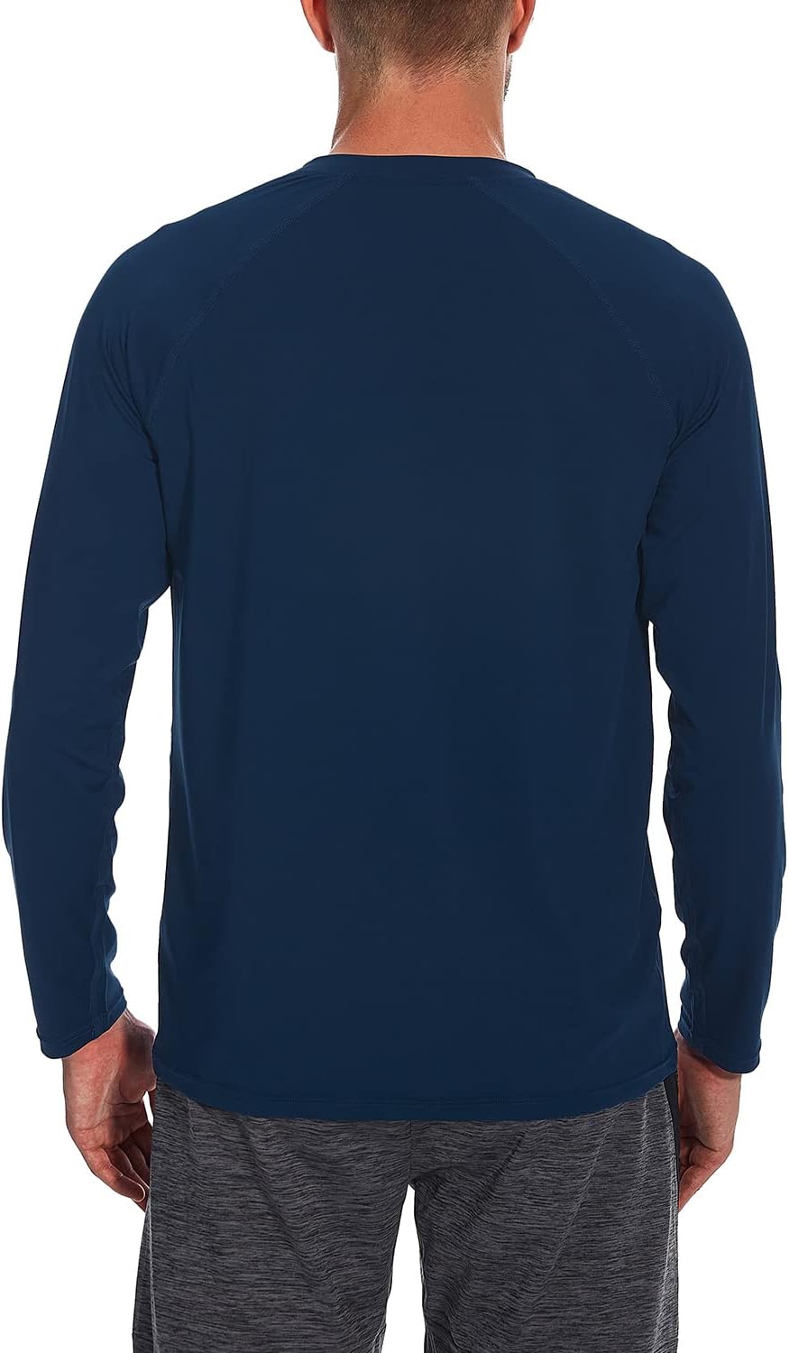 HODOSPORTS Men's UPF 50+ Sun Protection Shirts Long Sleeve Rash Guard Fishing Shirts for Men SPF UV Quick Dry Lightweight - Image 3