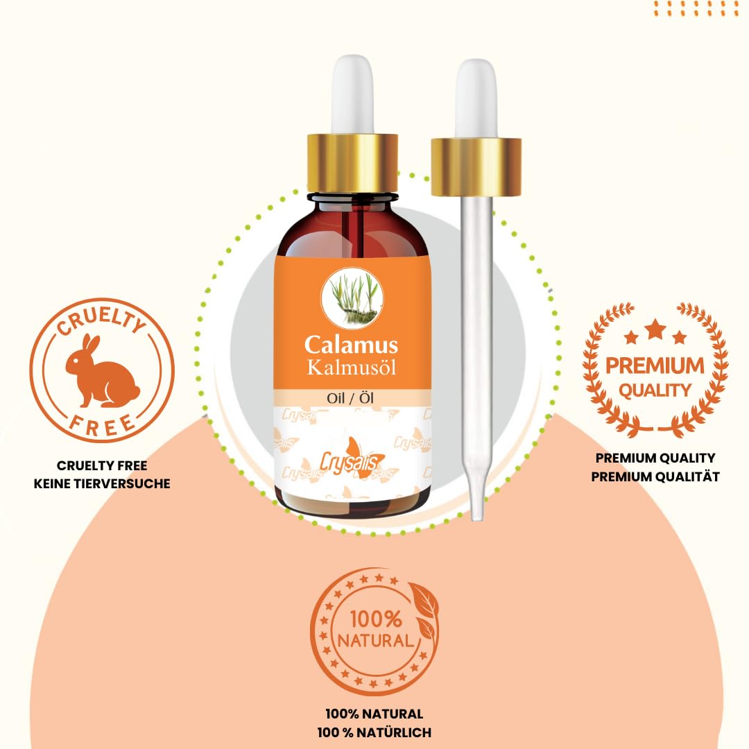 Crysalis Calamus (Acorus Calamus) Oil - 30ml/1.01 Fl oz