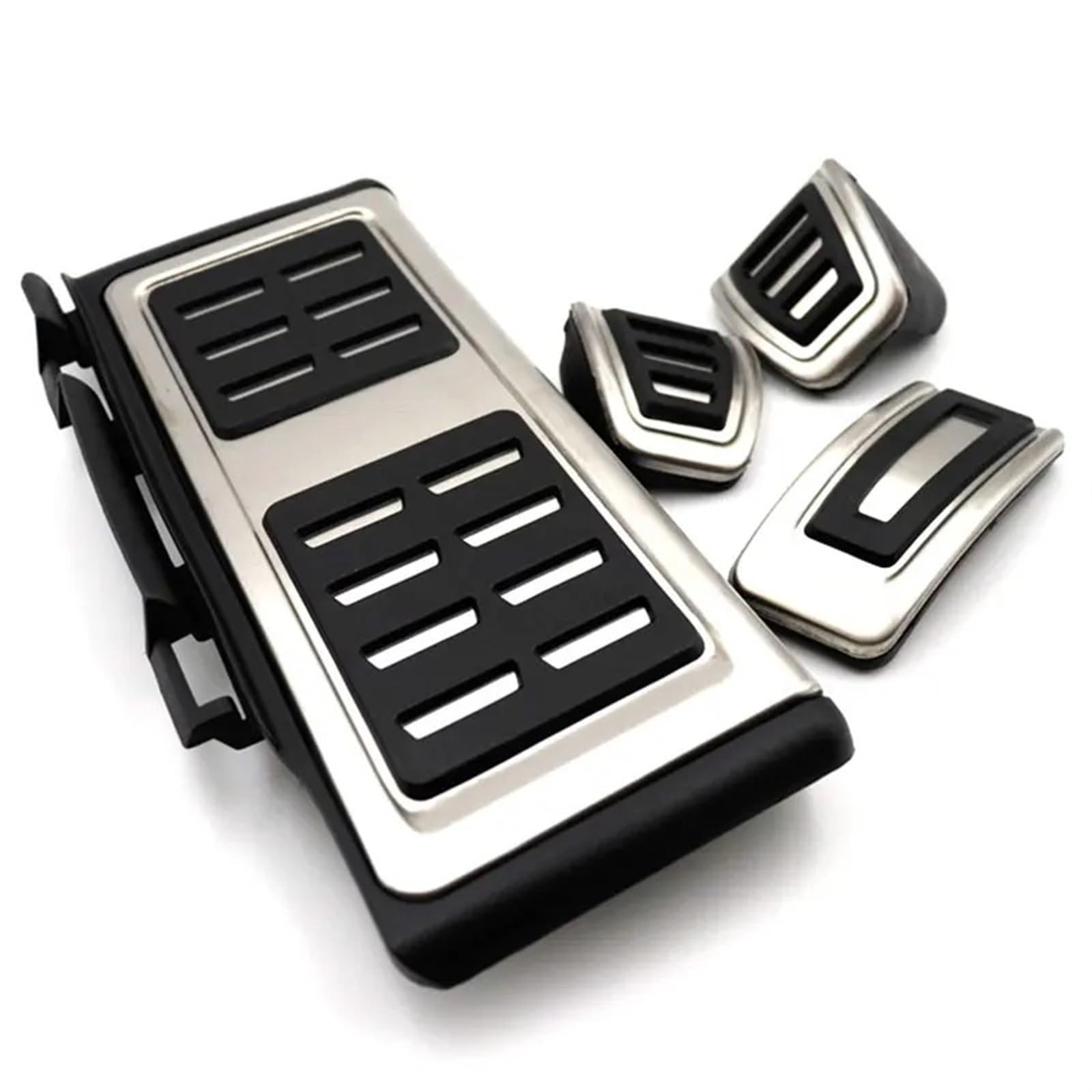 Copripedale Per Per Tiguan MK1 5N 2009-2012 2013 2014 2015 2016 Pedale Freno Gas Pedali Auto In Acciaio Inossidabile Copri Pedali(3 PIECES)