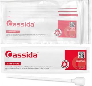 Cassida 지폐 카운터 및 판별기용 청소용 면봉, 6팩 | WonderSolvent 사전 포화 폼 팁, 센서 및 렌즈 세척, OEM 승인, 개별 포장 15.2cm(6인치) 면봉