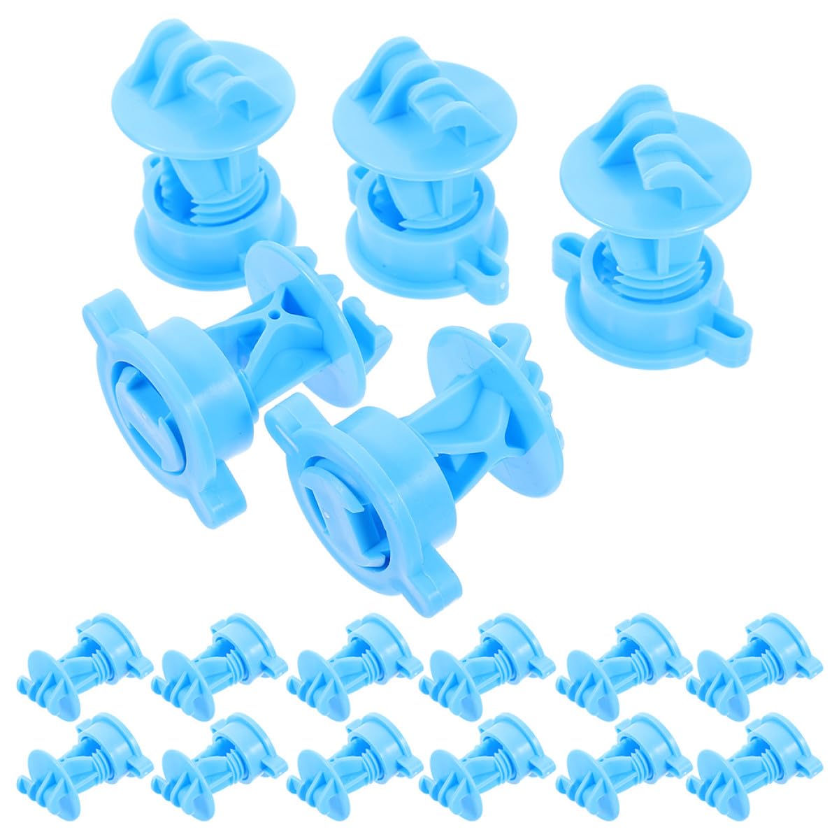 Isolateurs de Fils pour Clôtures Résistants aux Intempéries Kit 40 Pcs