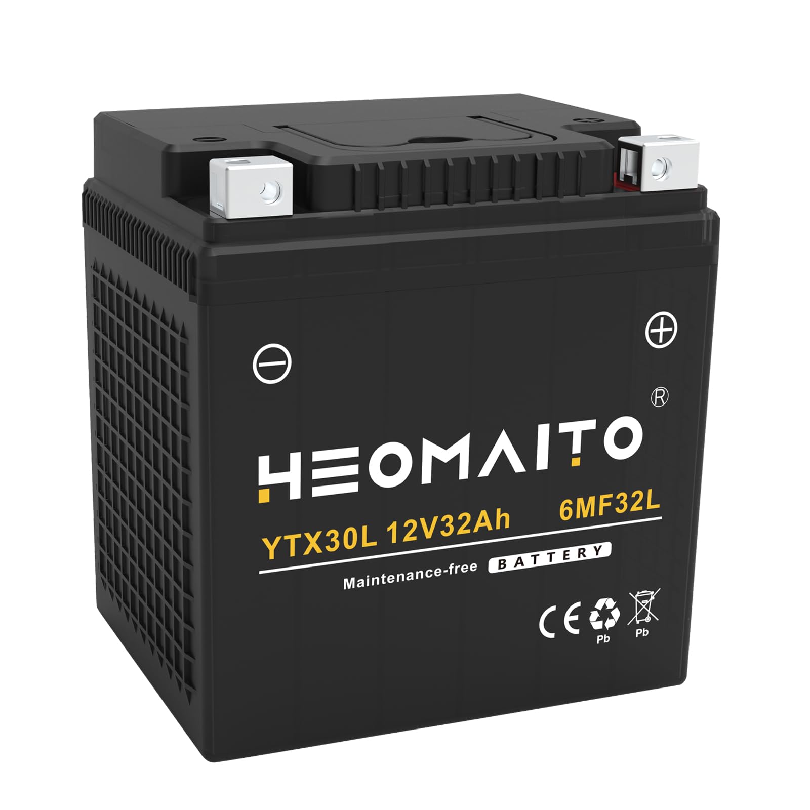 yomasigen.73105② Amazon.com: HEOMAITO Lead-Acid Battery YTX30L-BS, 12V 32Ah, 550