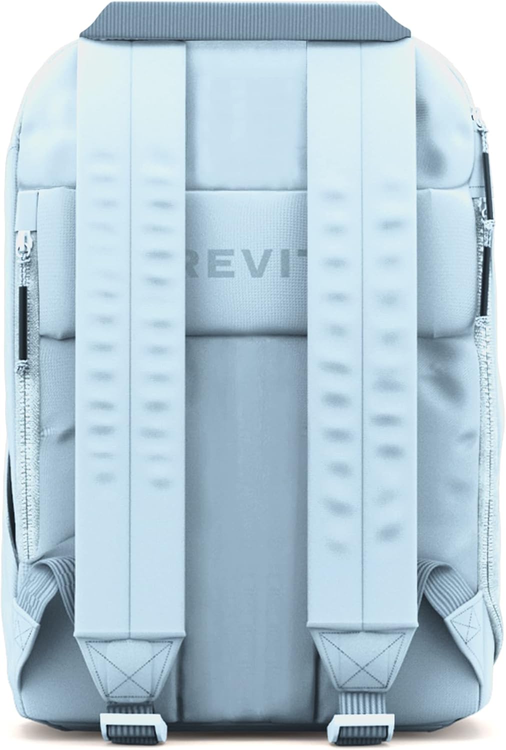 BREVITE The Backpack- Casual daypack backpacks for every function. Compact but spacious 18L aesthetic traveling backpack with laptop compartment. (Misty Blue) - Image 4