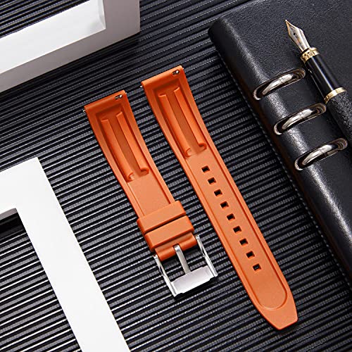 Image of BINLUN Quick Release Silicone Watch Bands Replacement Rubber Watch Straps 18mm 19mm 20mm 21mm 22mm 24mm Smartwatches Bands for Men and Women Waterproof Sport Watchbands