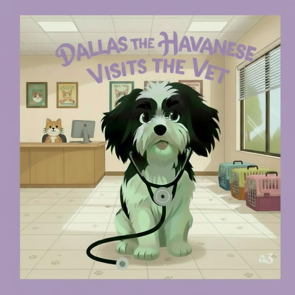 Dallas the Havanese: Visits the Vet (The Brave Little Adventures of Dallas the Havanese)
