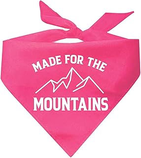 Made for The Mountains Dog Bandana (Assorted Colors)