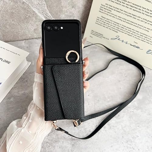 ���g���[�� razr 50 ultra �p �P�[�X �V�����_�[ �J�[�h���[ �����O�t�� �X�^���h�@�\ ���ϋ��t�� for motorola razr 50 ultra �p�P�[�X �܂肽���ݎ��g�ѓd�b�P�[�X �}�z�P�[�X ������� �؍� �ϏՌ� ���� ��l 