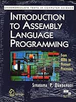 Introduction To Assembly Language Programming 8181280482 Book Cover