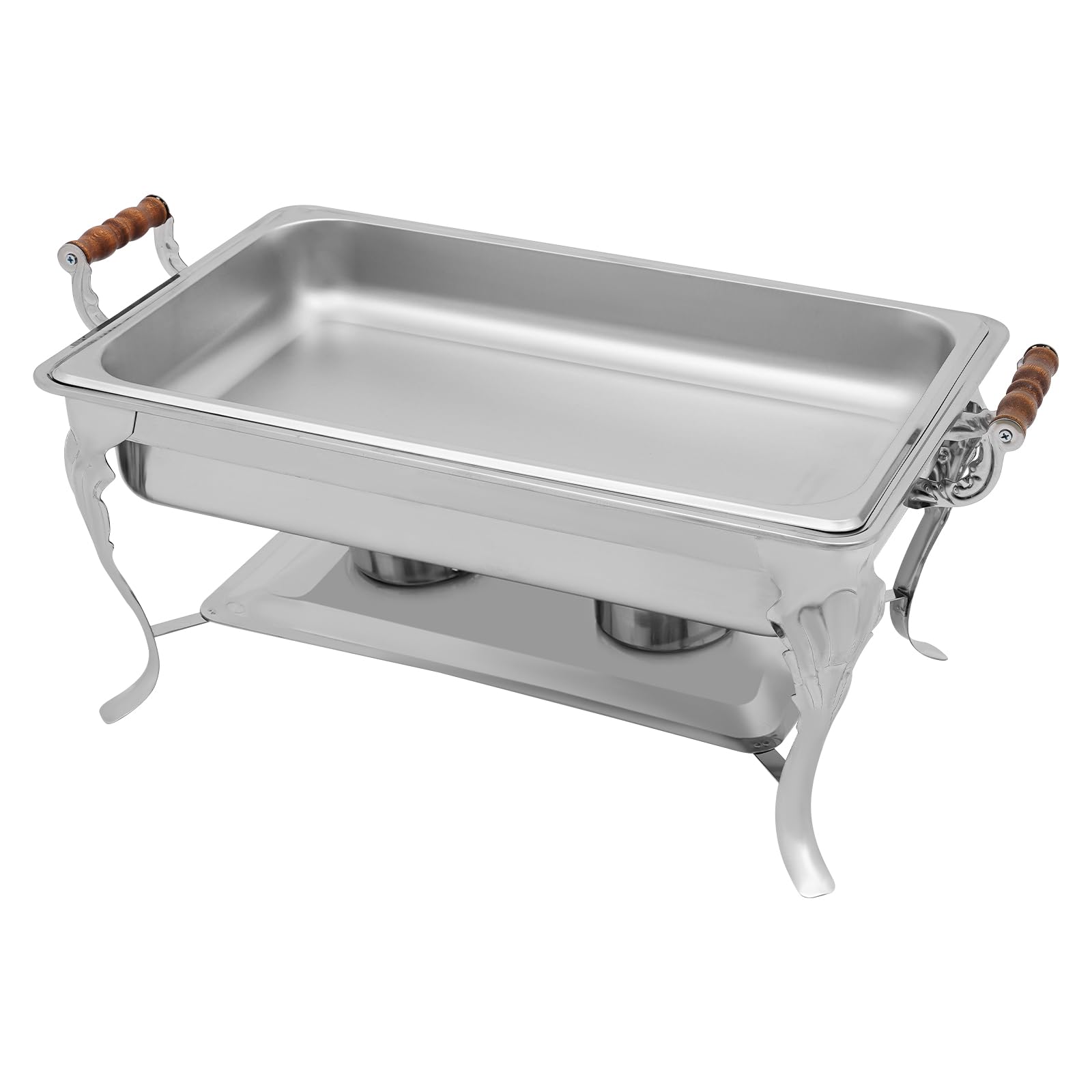 Chafing Dish - Calentador de alimentos de acero inoxidable, 9 L, 66 x 36 x 40 cm, para catering, buffet y fiestas