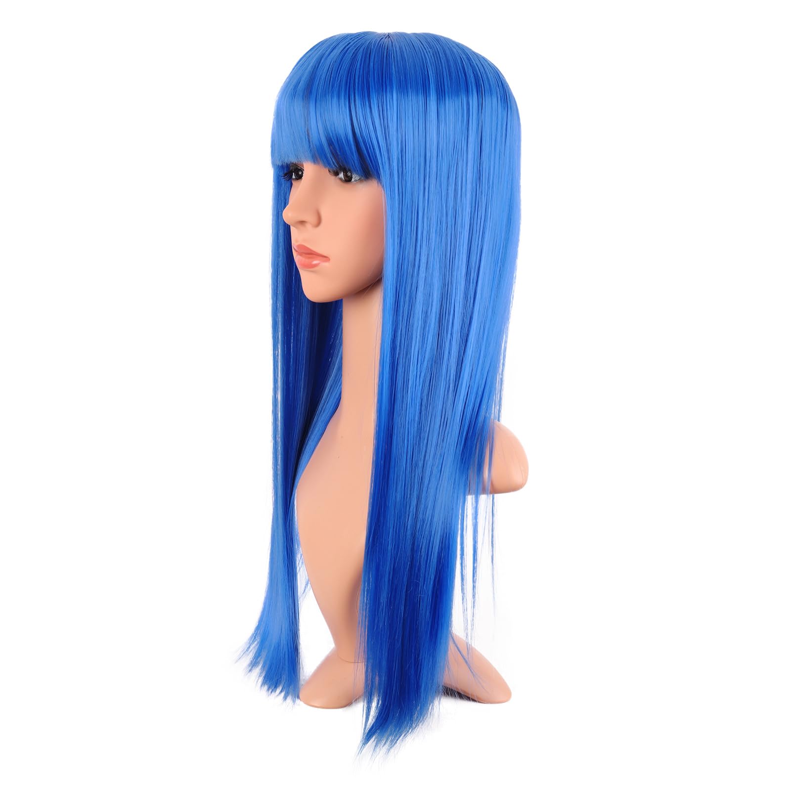 Mapofbeauty 32 Pulgadas/80cm de Luz Rubia Pelo Largo Rizado Ondulado Peluca Cosplay Peluca — view 11