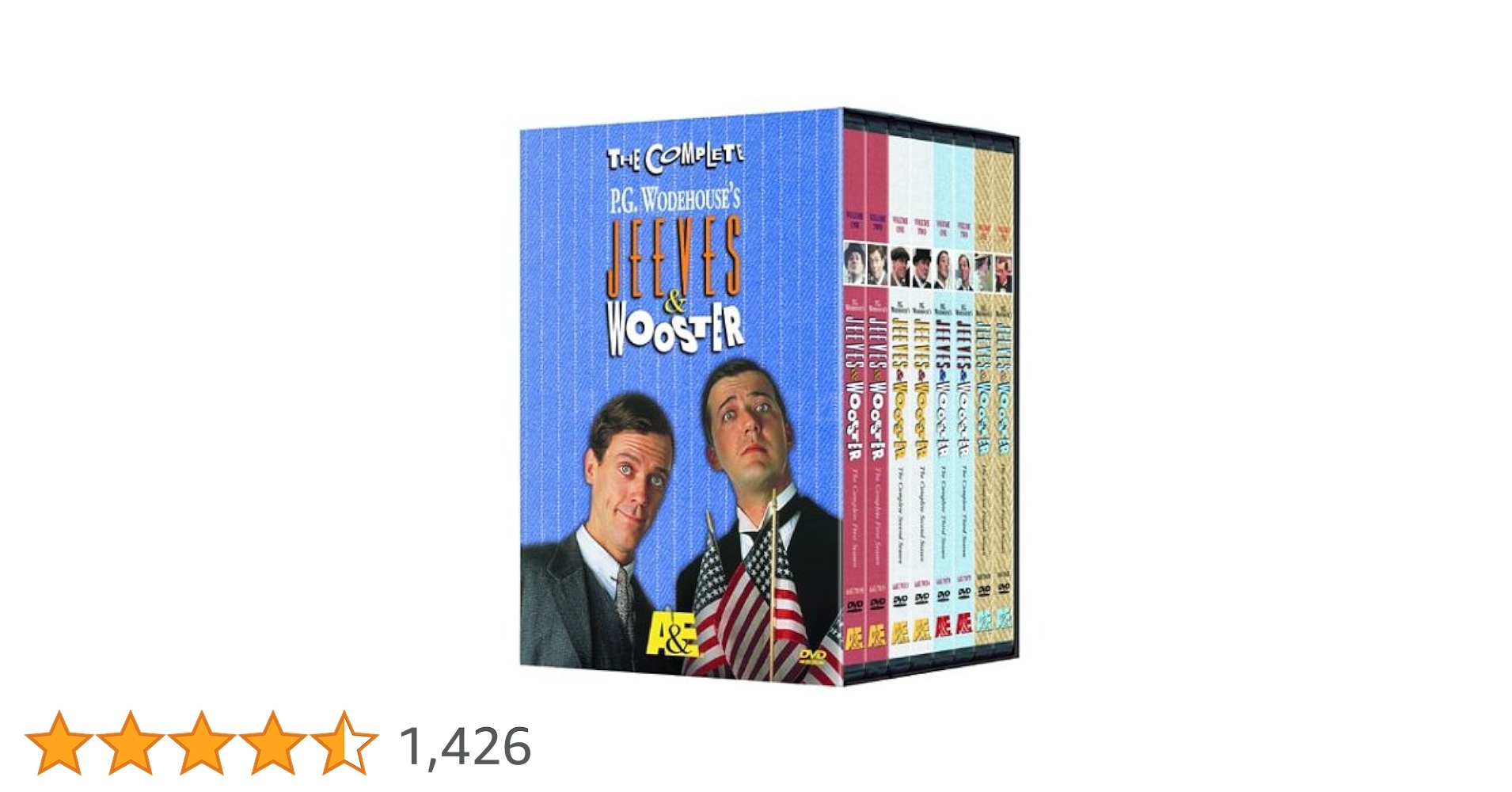 The Complete P.G. Wodehouse's Jeeves & Wooster (8 DVDs