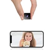 X W EI UNION Camera Hidden Home Mini Spy Camera WiFi Room Video Camera Hidden Small Nanny Cam with App Motion Detection Night Vision Indoor Security for Kids, Pet, Elders