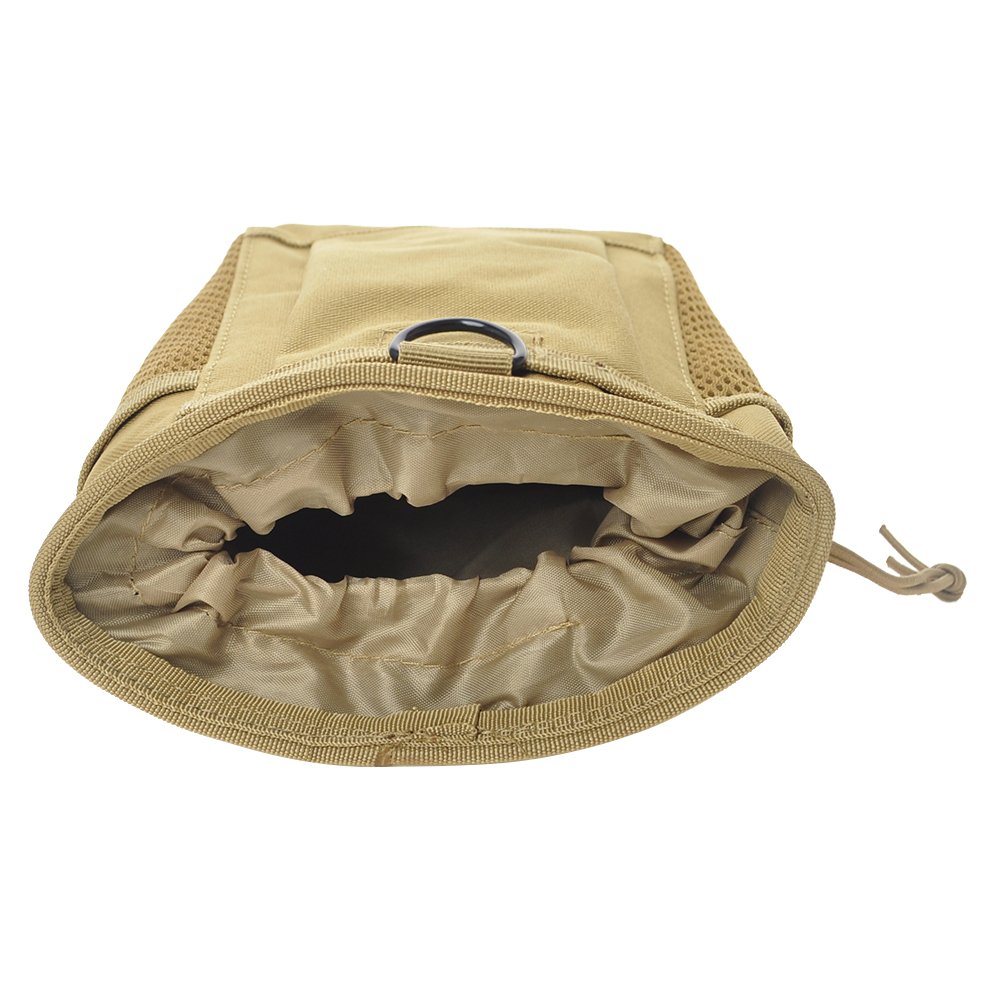Borsa Tattica Doppia Per Caricatori MOLLE - Pannello A Goccia Da Gamba (nylon)