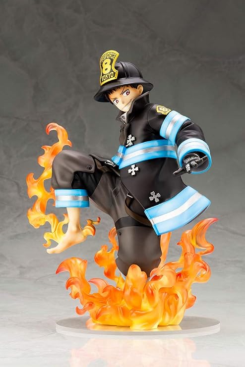 ARTFX J Firefighter Morita Hisaba, 1/8 Scale PVC Pre-Painted Complete Figure