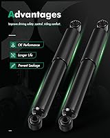 Vista 2 de SCITOO - Amortiguador Trasero para Nissan Compatible con 2005 2006 2007 2008 2009 2010 2011 2012 2013 2014 2015 para Nissan Armada Shocks 345066