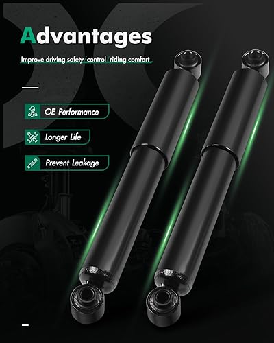 Miniatura 2 de SCITOO - Amortiguador Trasero para Nissan Compatible con 2005 2006 2007 2008 2009 2010 2011 2012 2013 2014 2015 para Nissan Armada Shocks 345066