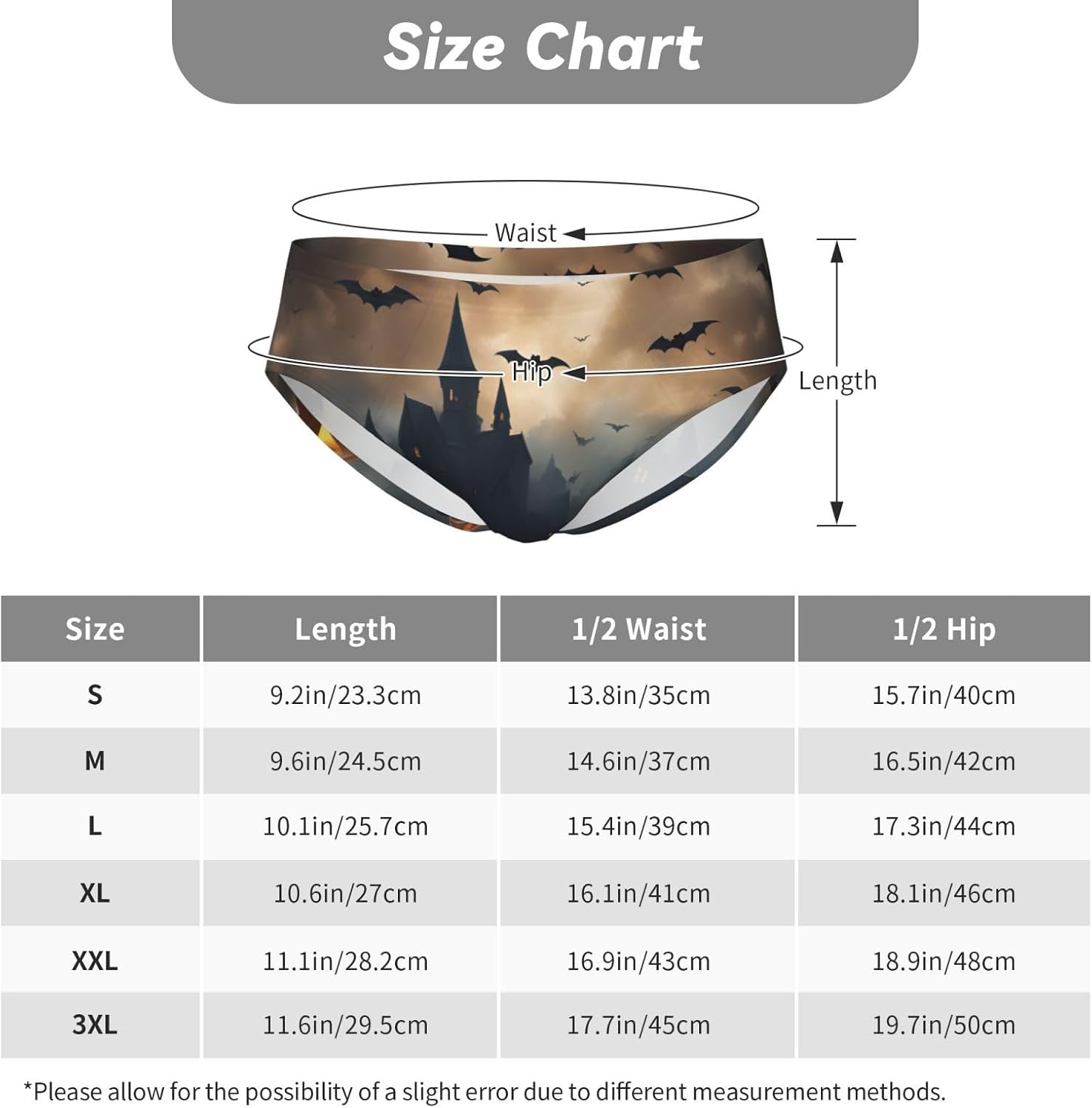 Halloween Flying Bats 3 Print Men'S Stretchy Briefs, Breathable Underwear Pouch Triangle Panties Soft Underpant
