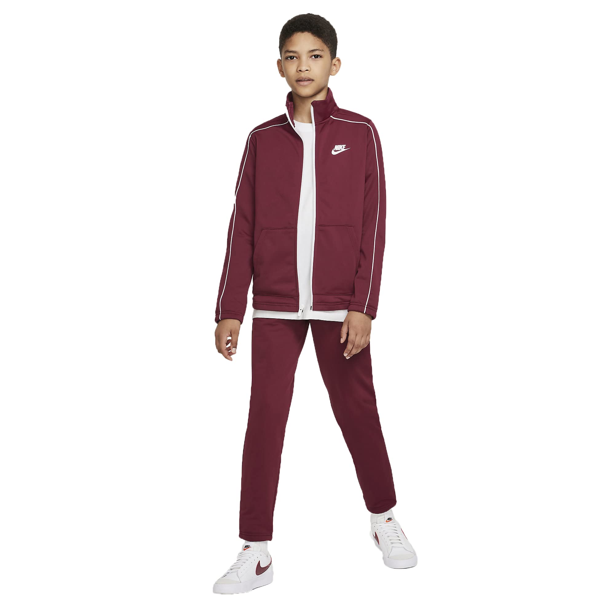Nike Sportswear Unisex Big Kids Tracksuit Jacket Pants Set As1