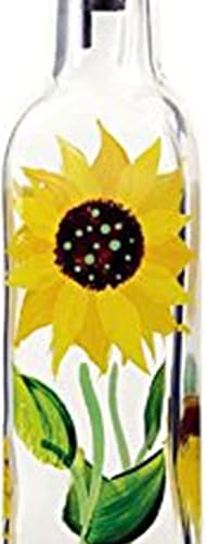 Vista 3 de Grant Howard Botella de aceite de girasol y vinagre de vidrio