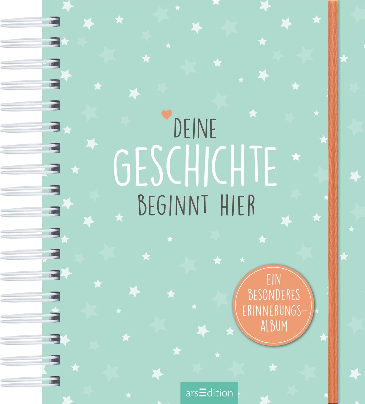 Deine Geschichte beginnt hier: Ein Erinnerungsalbum und wunderschönes Geschenk zur Geburt