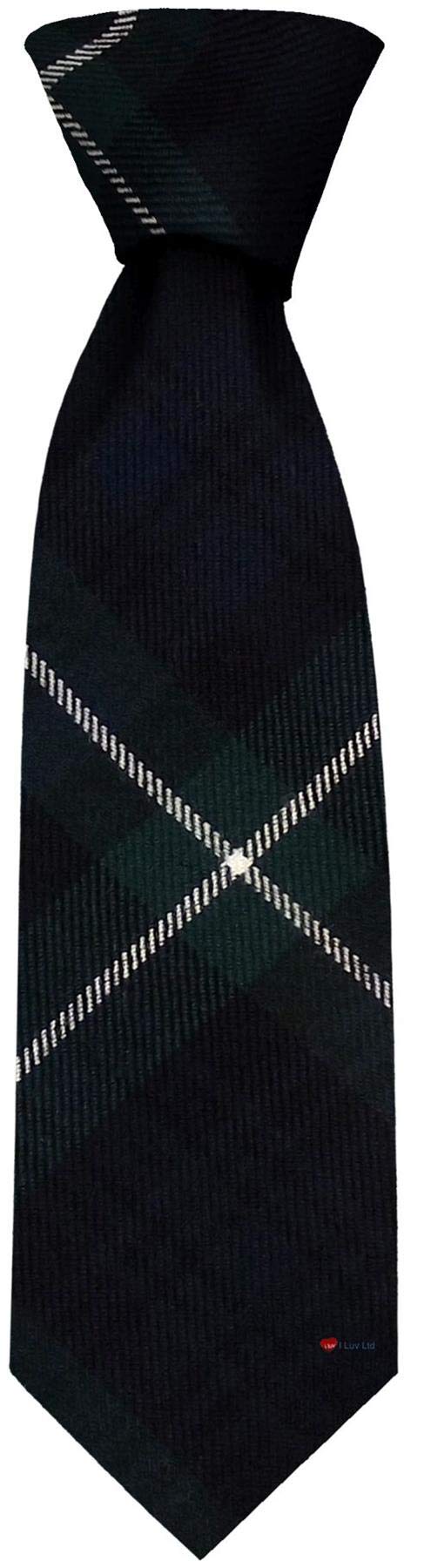 Cravate Lamont Tartan en laine légère d'Écosse chic - 5
