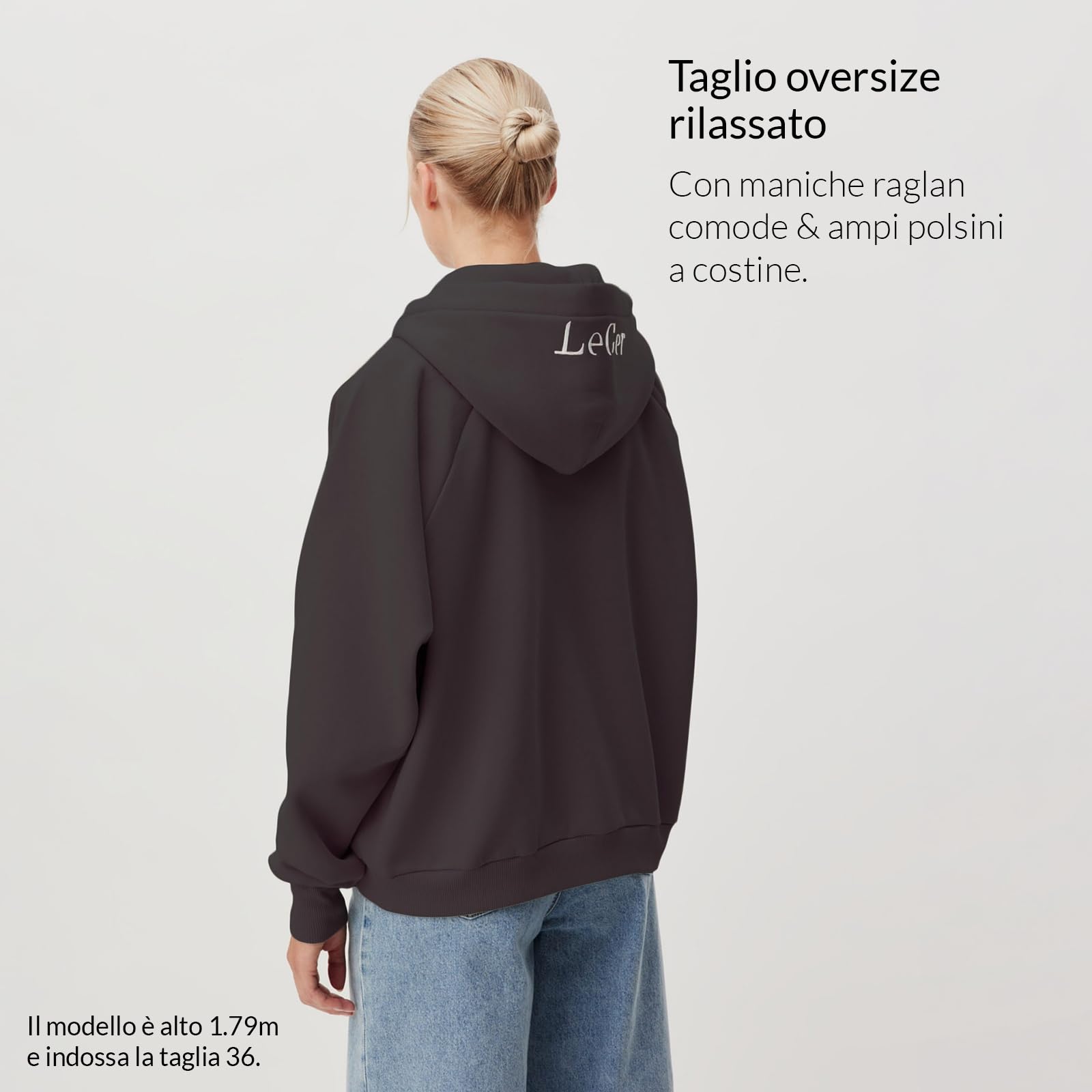 Leger by Lena Gercke Hayley Hoodie Maglia di Tuta Donna (Pacco da 1)