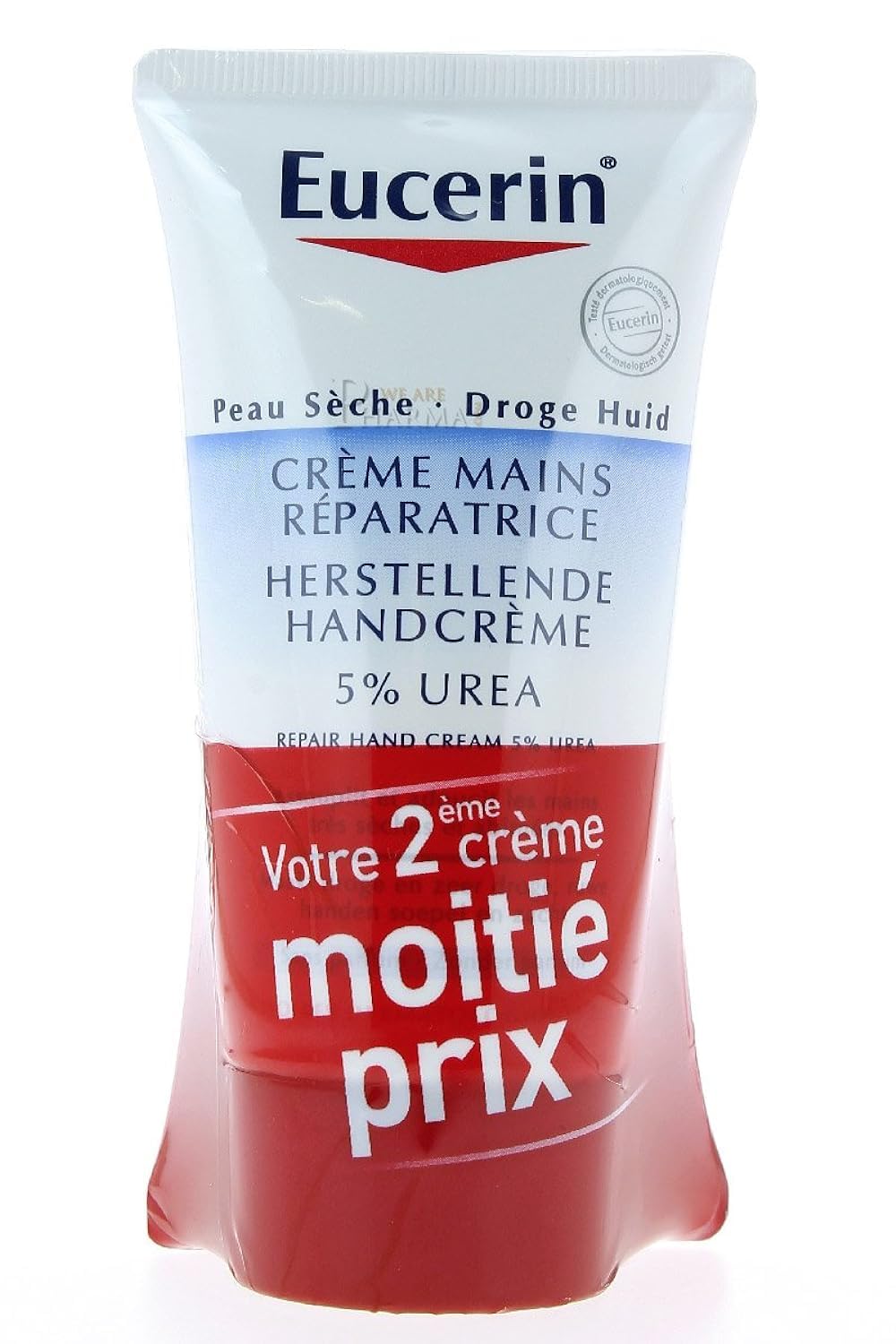 Eucerin Repairing Hand Cream 5% Urea 2 x 75ml