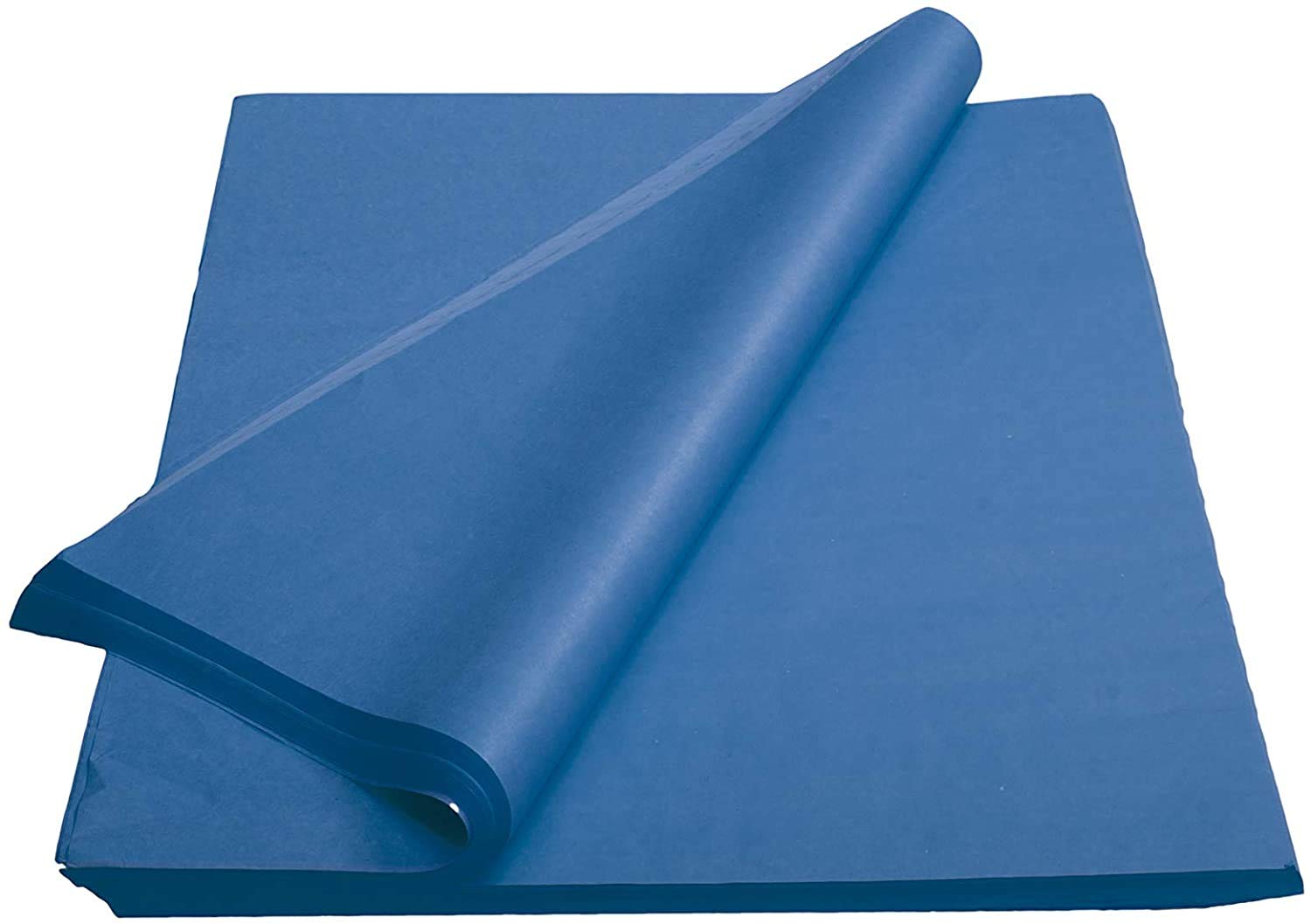 ECO SARRAS Dark Blue Multi-Purpose Wrapping Paper | 20x26 Inches | USES Gift Wrapping, Gift HAMPERS, Art N Craft, Crafts and DIY Projects, Flower Making, Shipping Clothes ETS (30 Sheets)