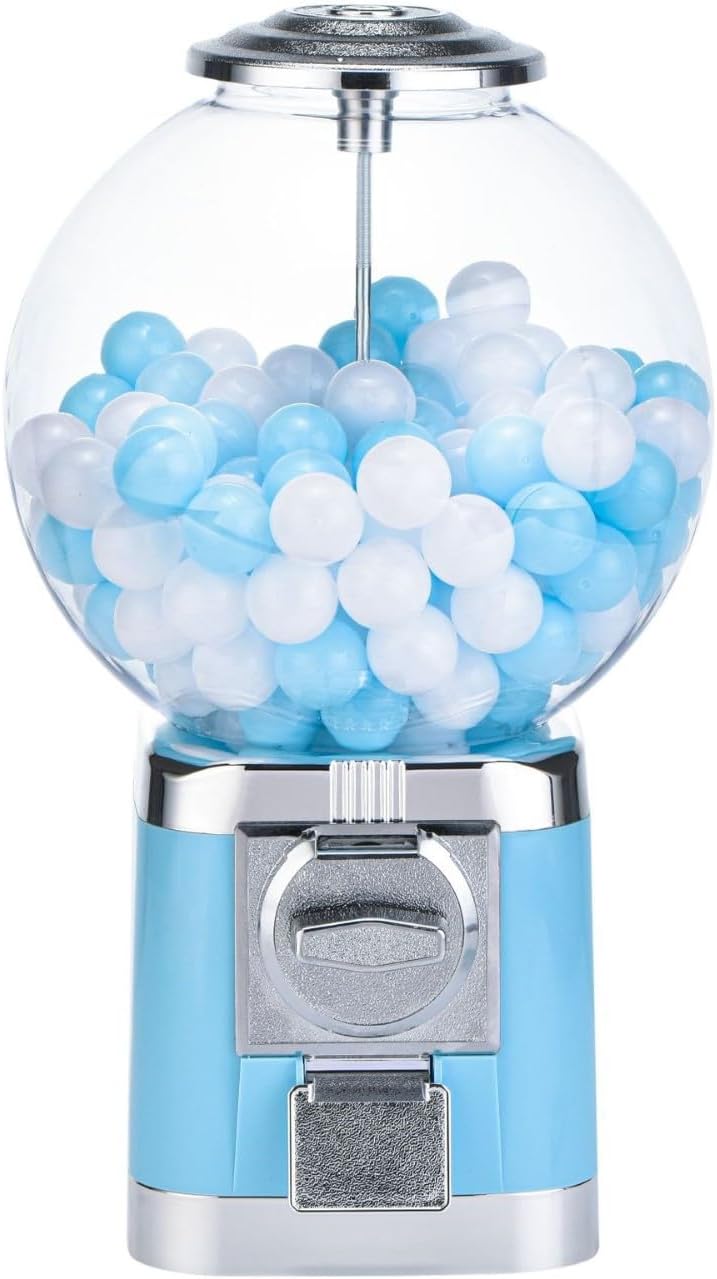 Coffee Pod Gashapon Machine - Mini Candy Dispenser for Kids, Automatic Capsule Vending Machine, Gumball Machine with High Load Capacity for Retail Stores and Events