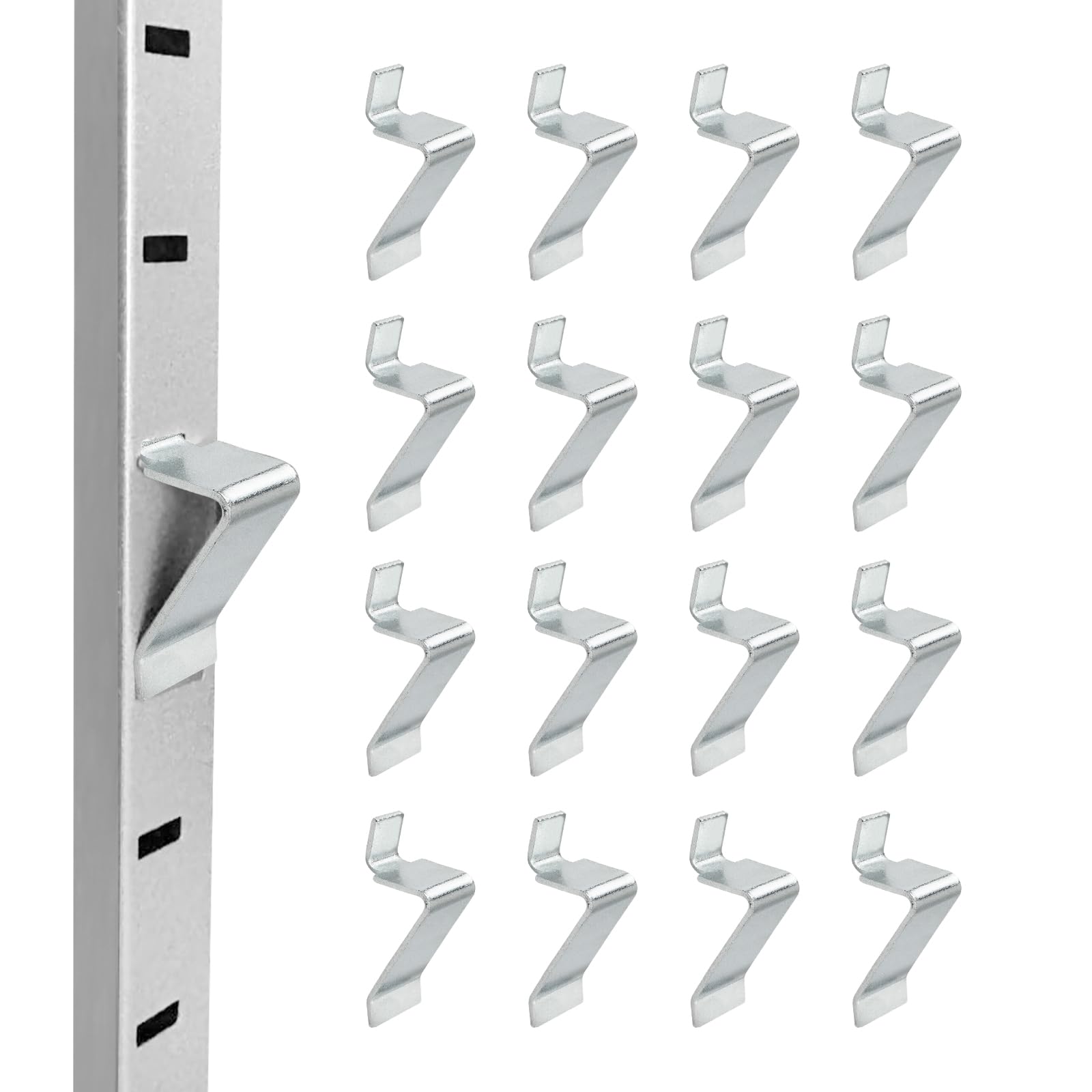 Sandusky Shelf Clips - 16 Pack, Easy Install -1