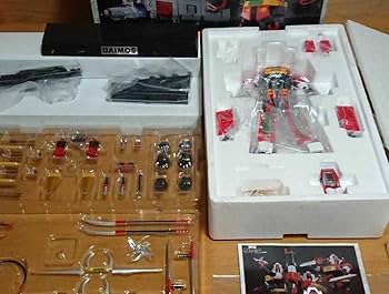 バンダイ　超合金魂GX-43 闘将ダイモス 変形合体精密モデル　中古品　１つ バンダイ 超合金魂GX-43 闘将ダイモス 変形合体精密モデル 中古