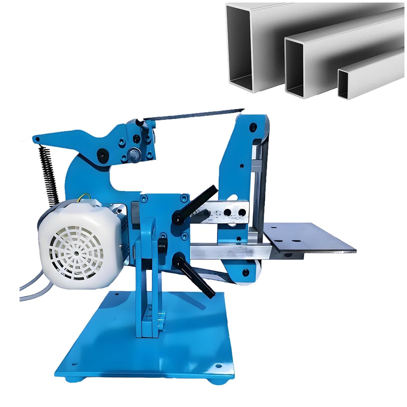 Belt sander for vertical and horizontal grinding applications 750w